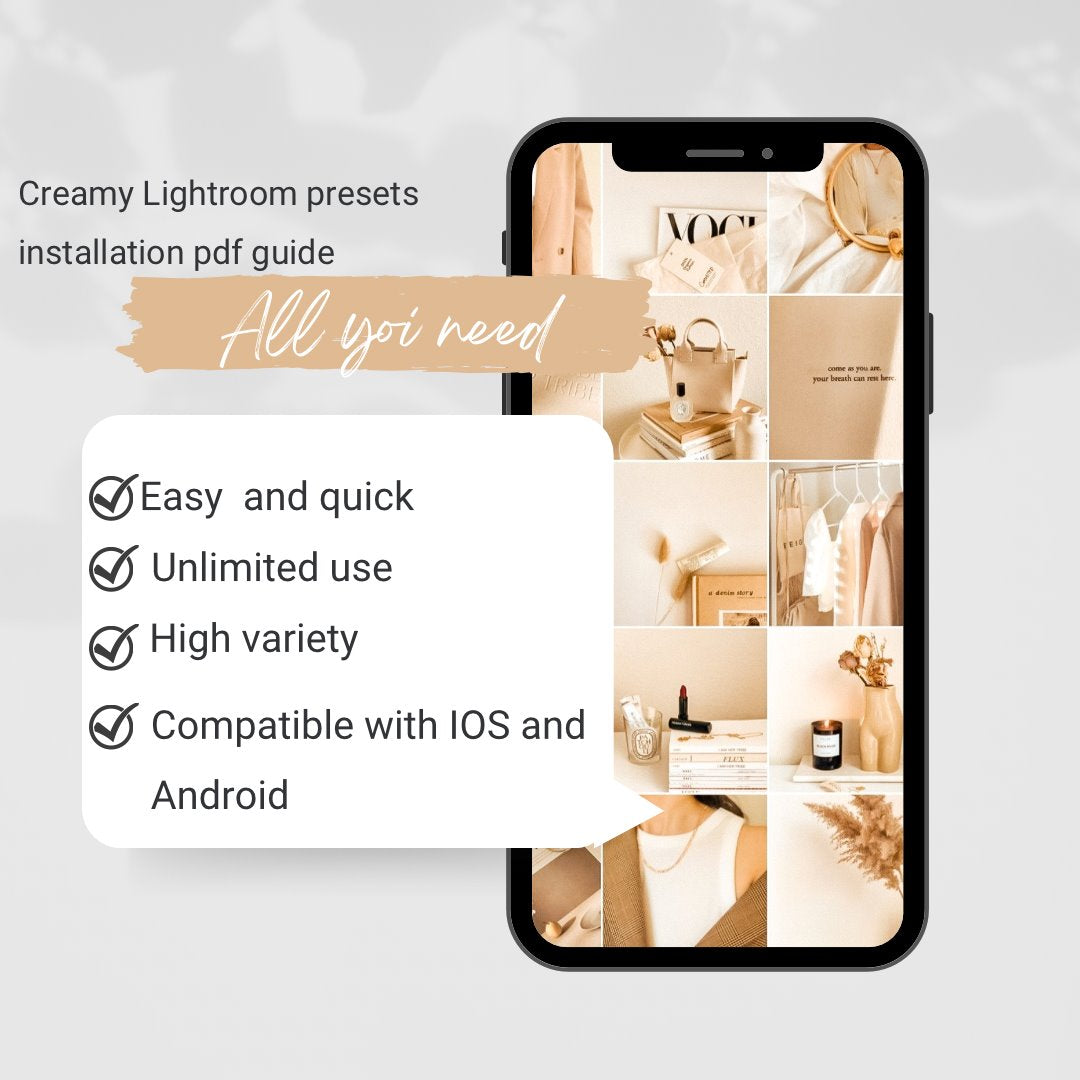 Creamy Presets edital