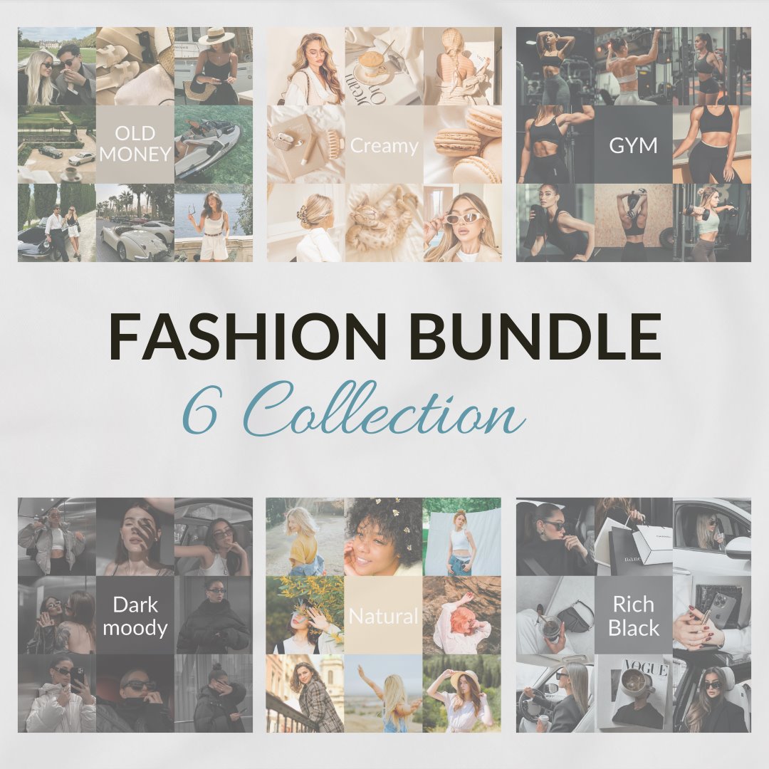Fashion Presets Bundle edital
