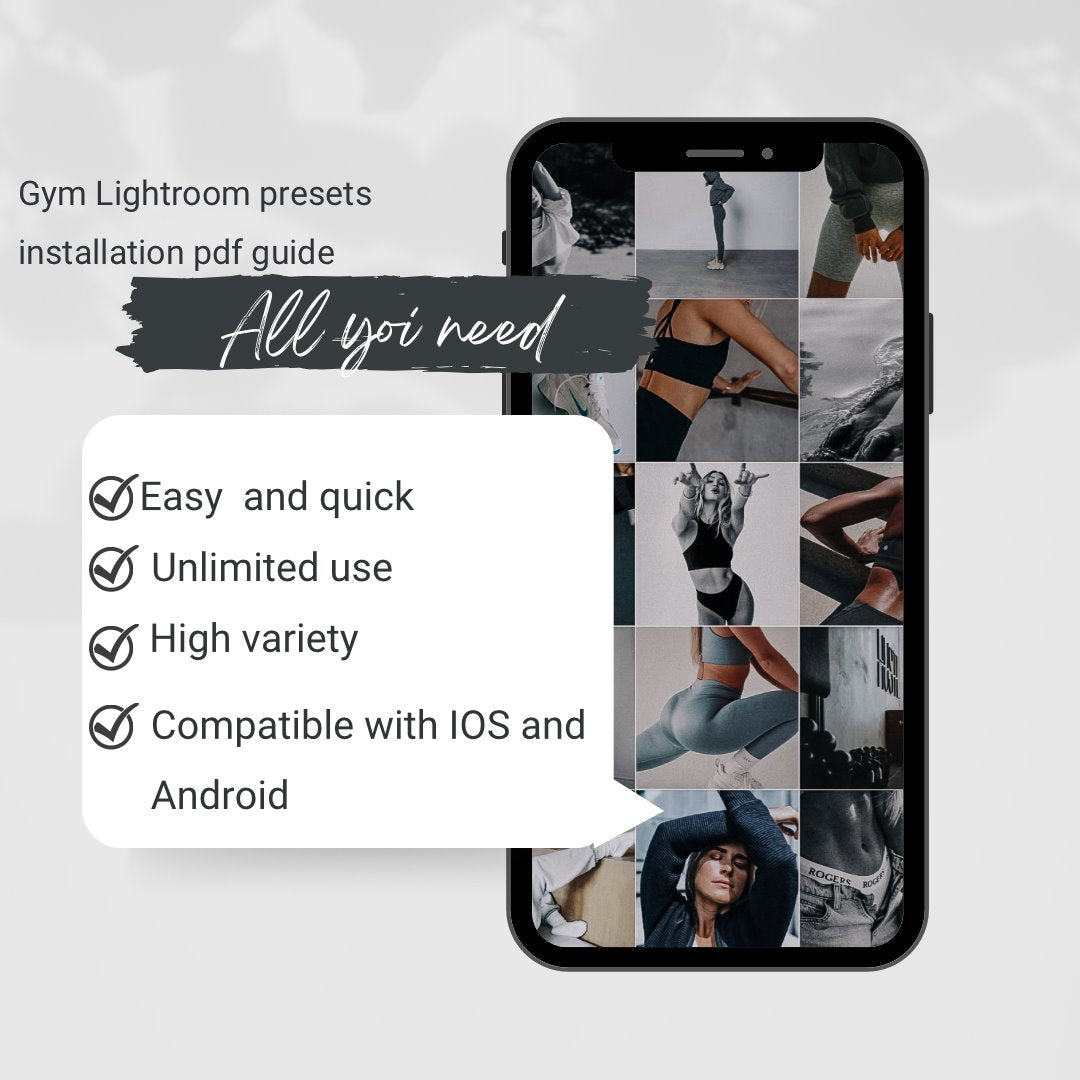 Gym presets edital