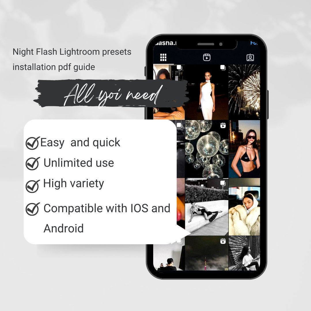 Night Flash Presets edital