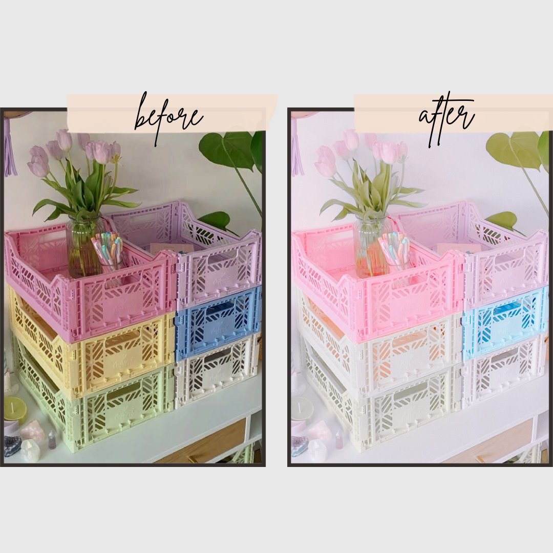 Pastel presets edital