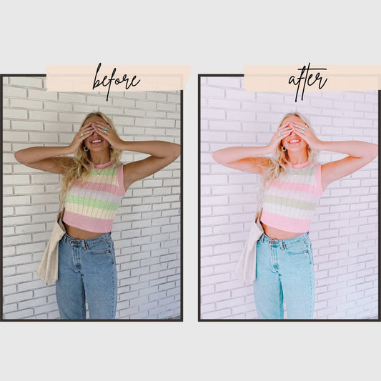 Pastel presets edital