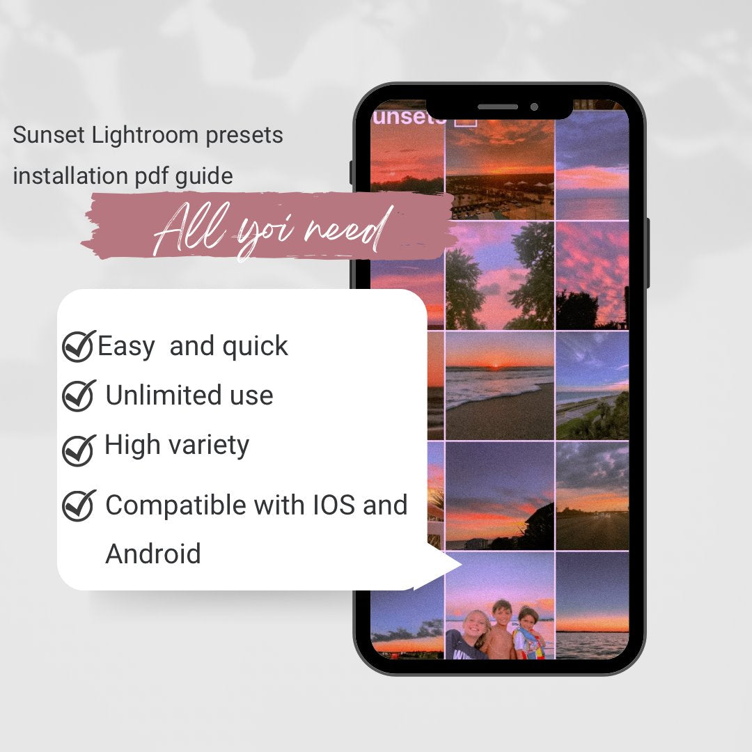 Sunset Presets edital