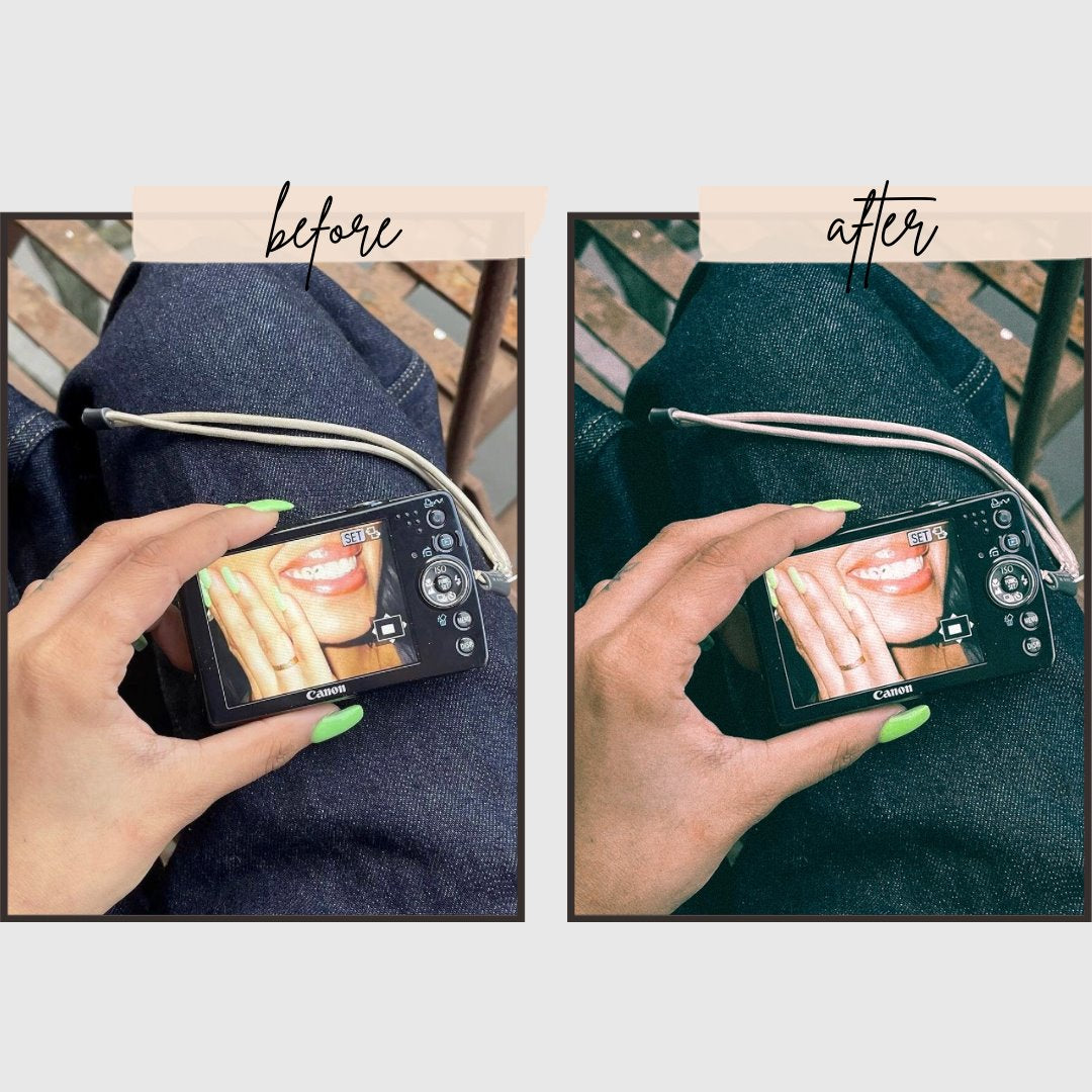 Vintage film Presets edital