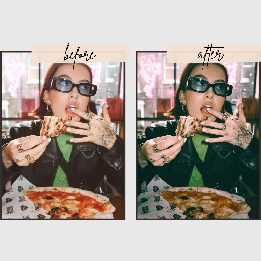Vintage film Presets edital