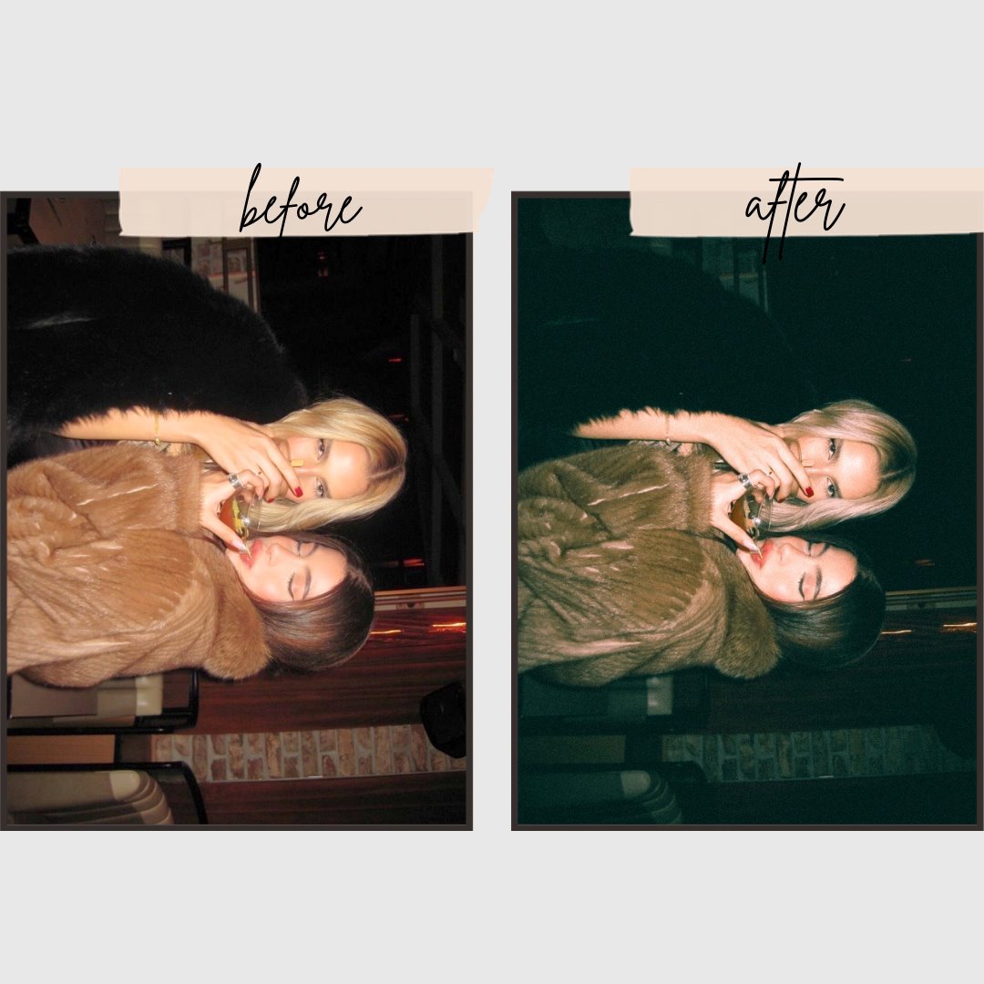 Vintage film Presets edital