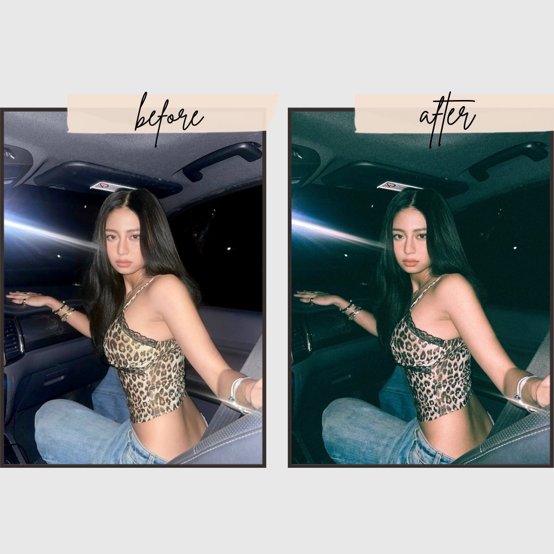 Vintage film Presets edital