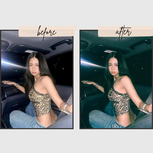 Vintage film Presets edital