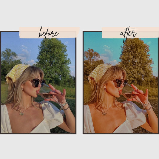 Cottage core presets edital