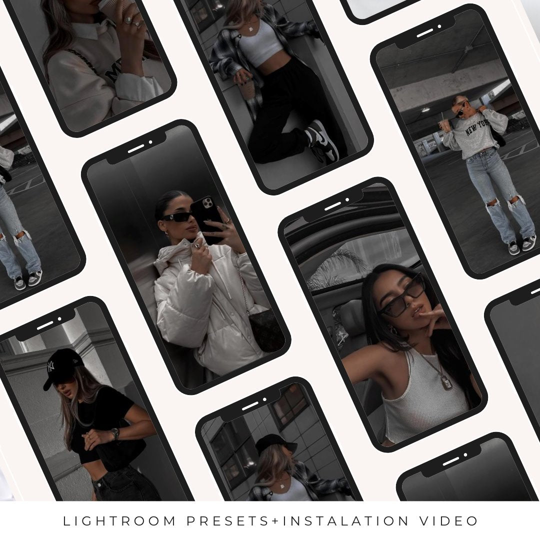 Dark moody Presets edital