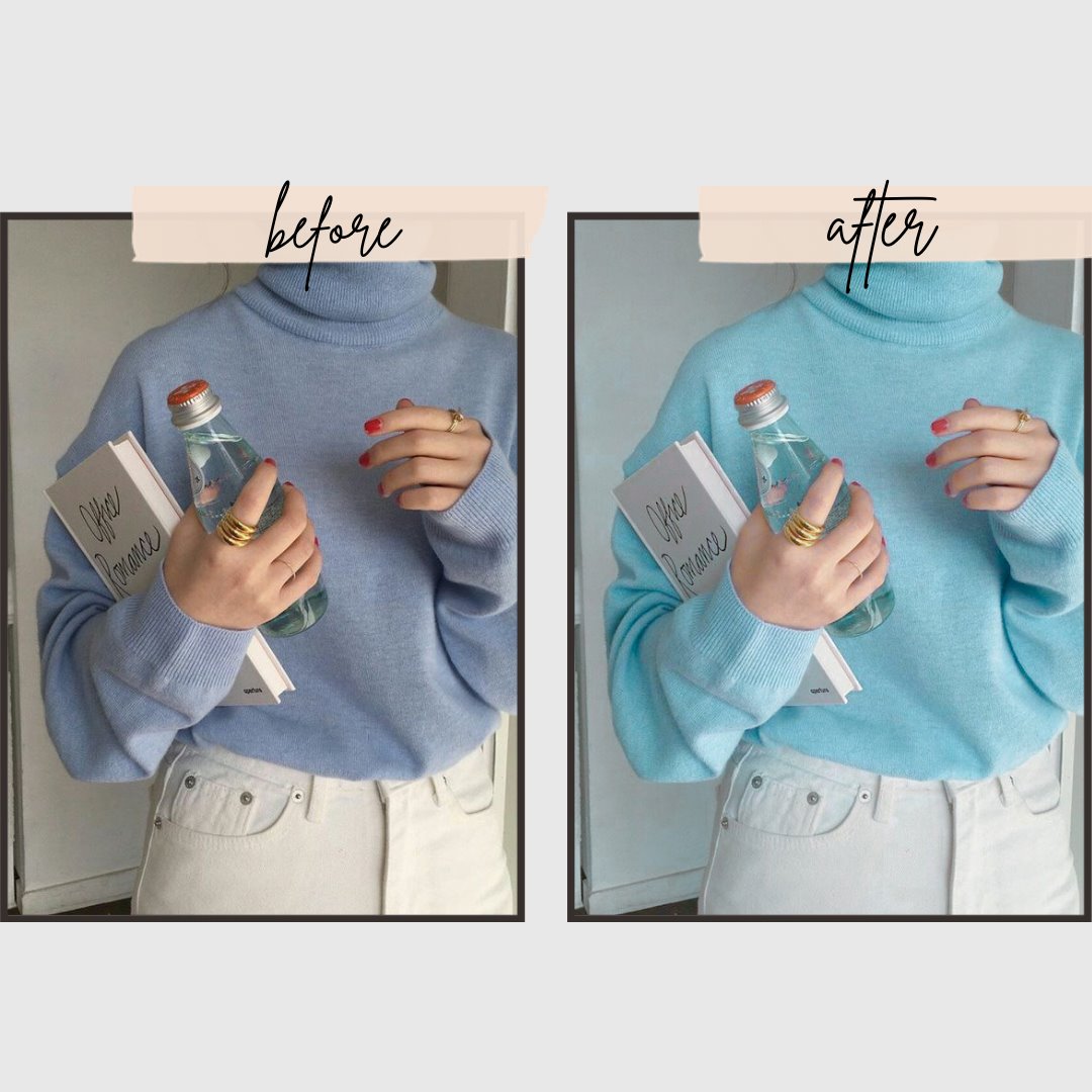 pastel Blue Preset edital