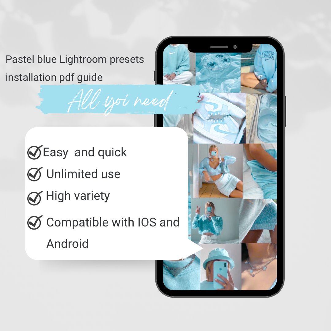 pastel Blue Preset edital