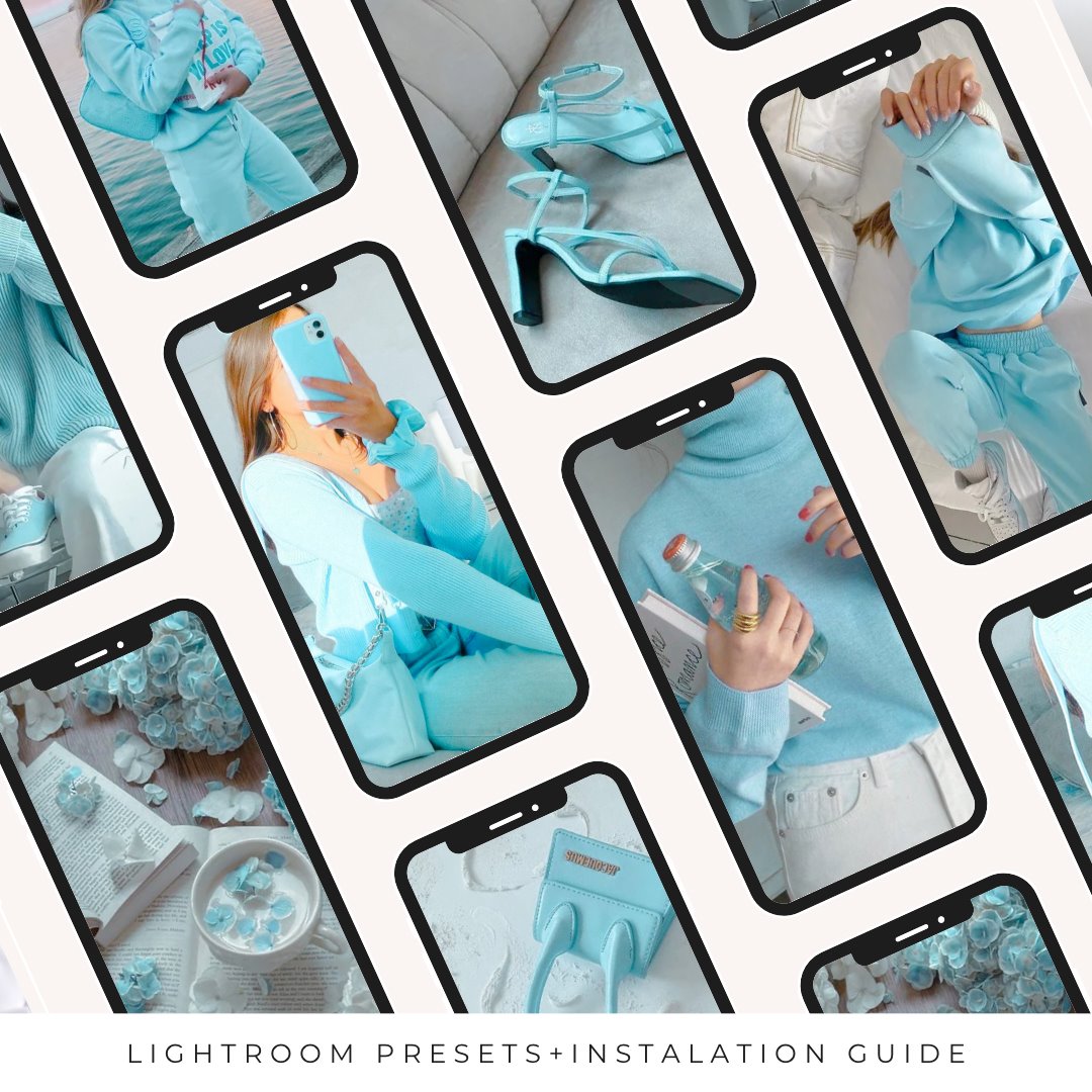 pastel Blue Preset edital