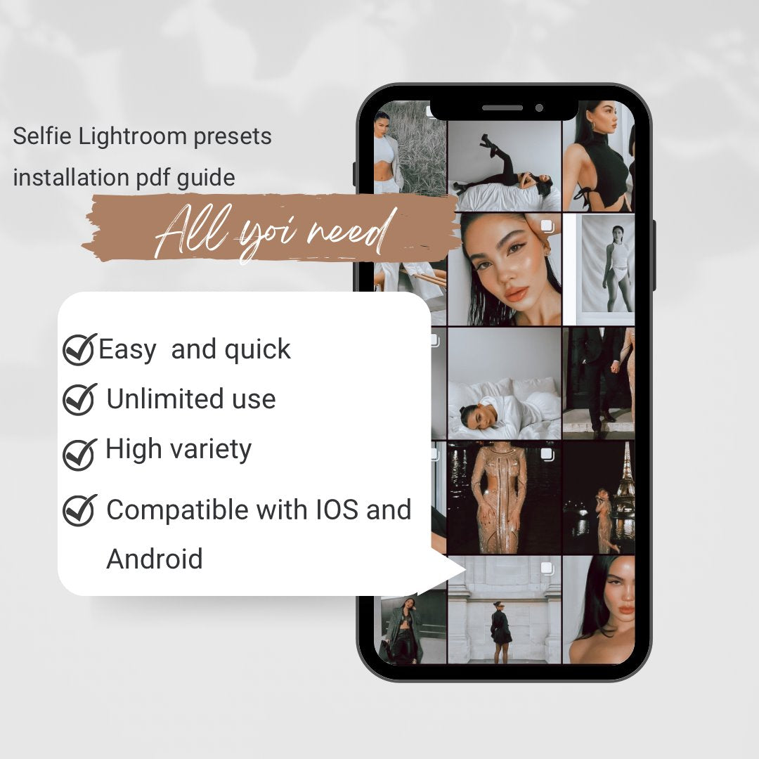 Selfie Presets edital