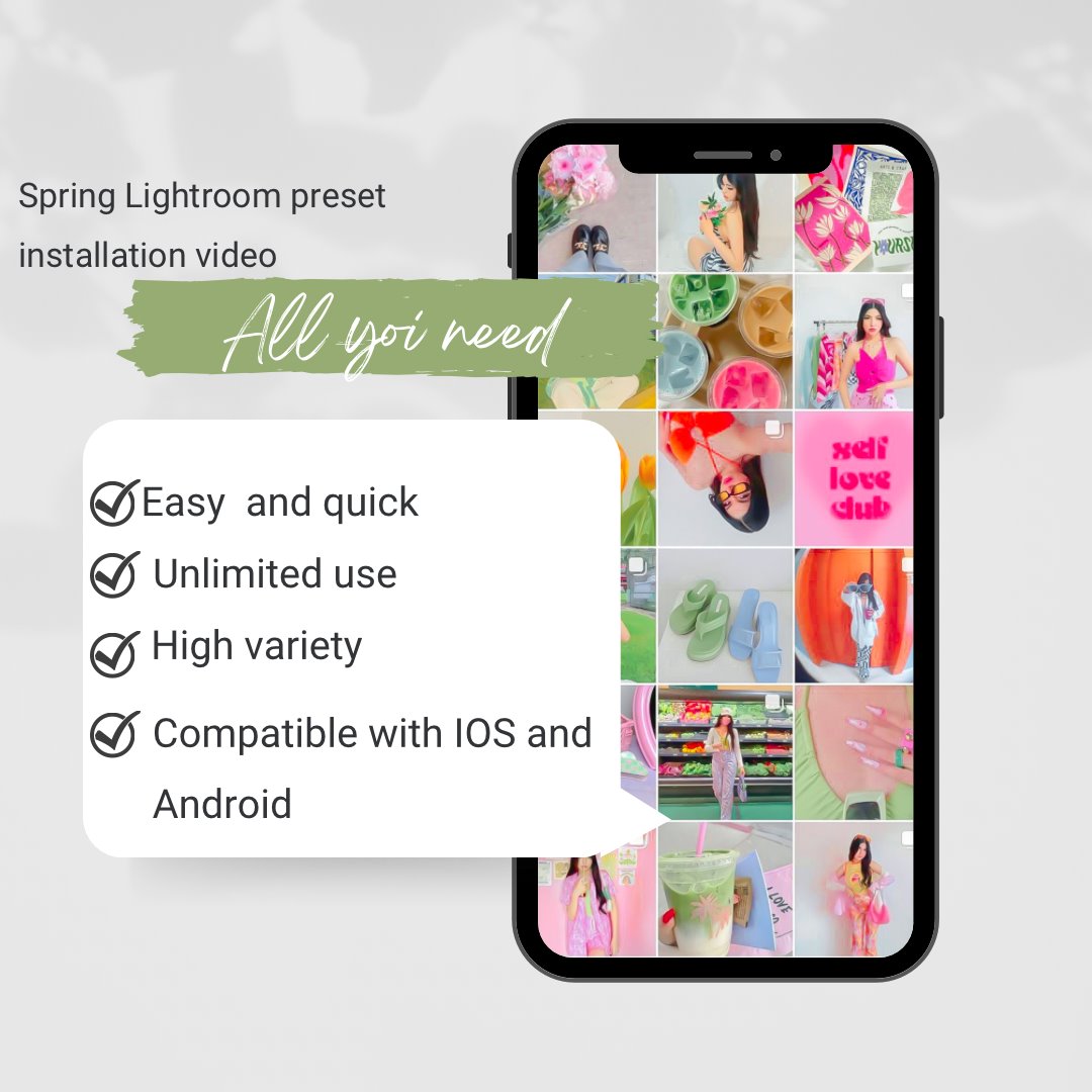 Spring Presets edital