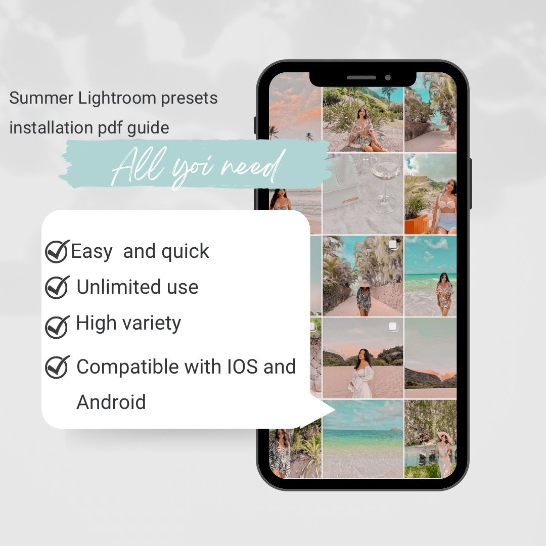 Summer presets edital