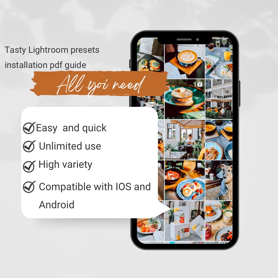 Tasty-Food Presets edital