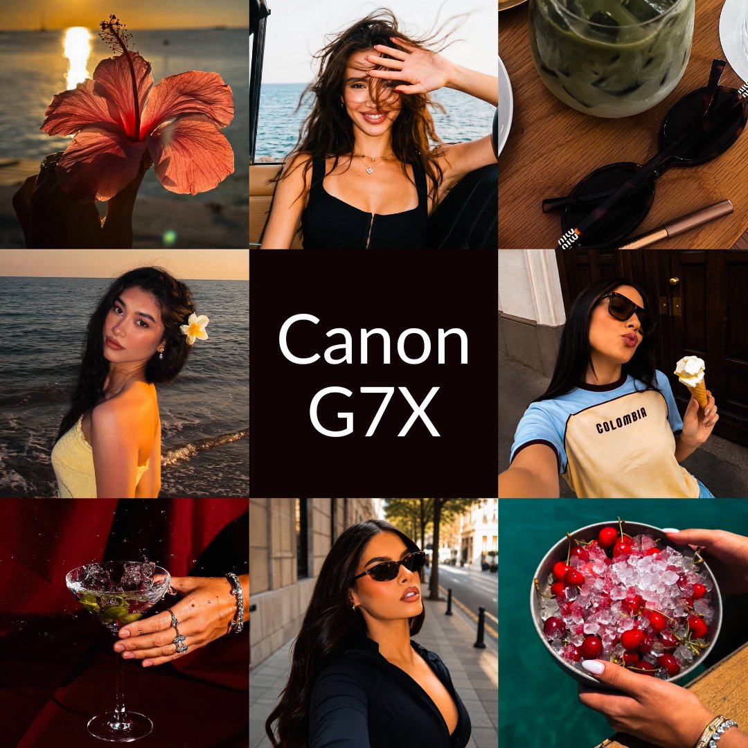 Canon G7X Presets edital 