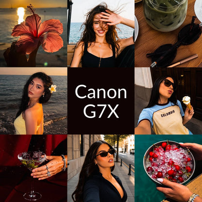 Canon G7X Presets edital 