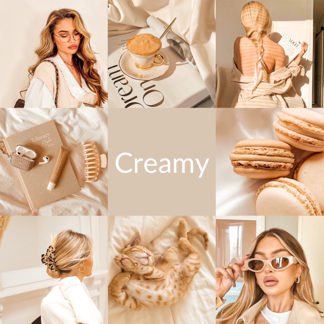 Creamy Presets edital 