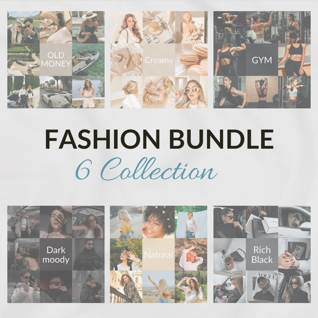 Fashion Presets Bundle edital 