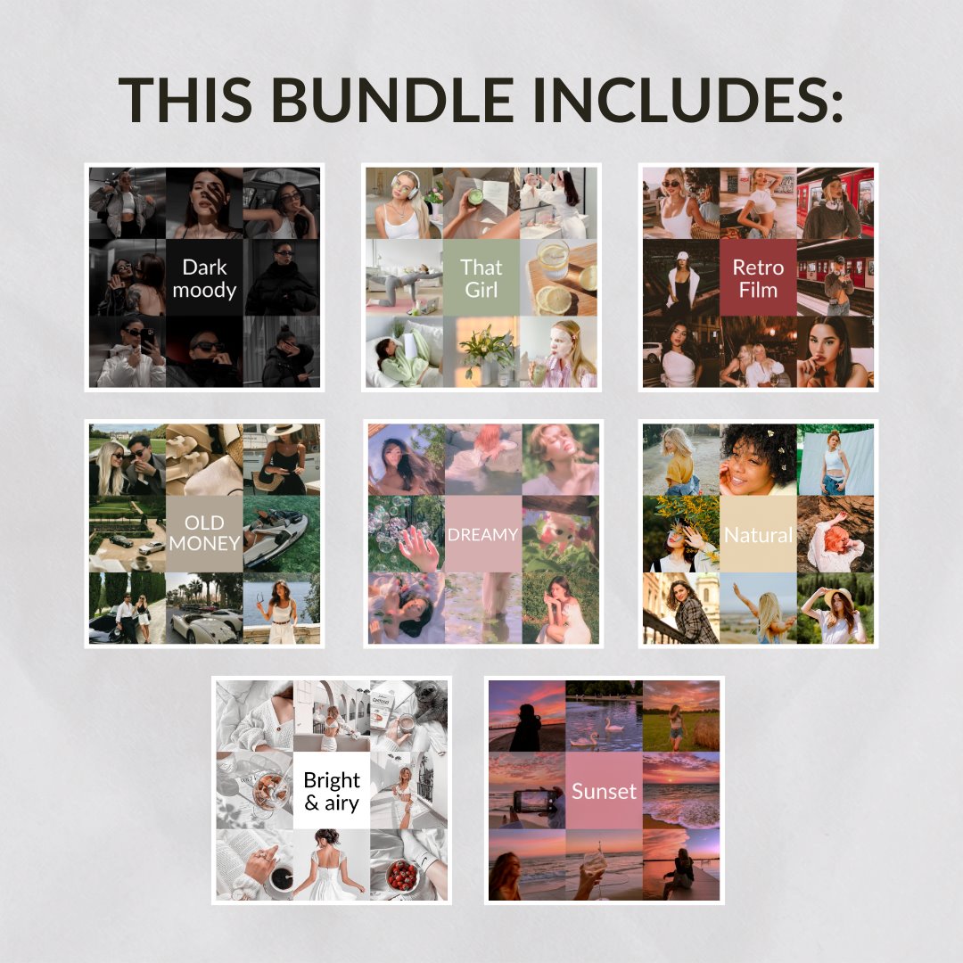 Insta Essentials Presets Bundle edital 