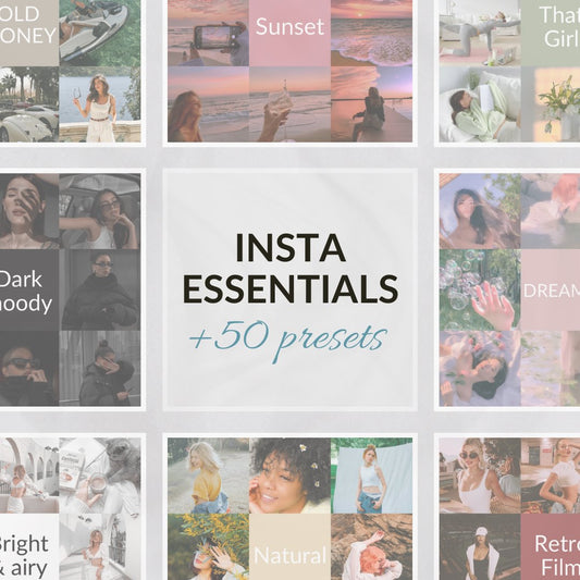 Insta Essentials Presets Bundle edital 