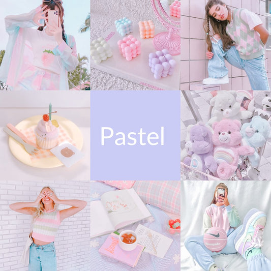 Pastel presets edital 