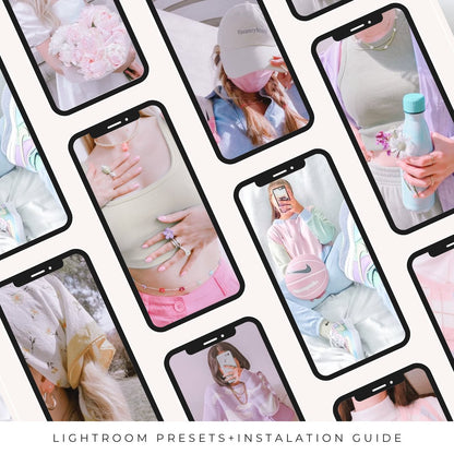 Pastel presets edital 