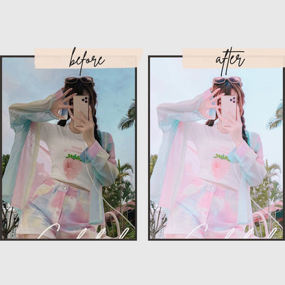 Pastel presets edital 