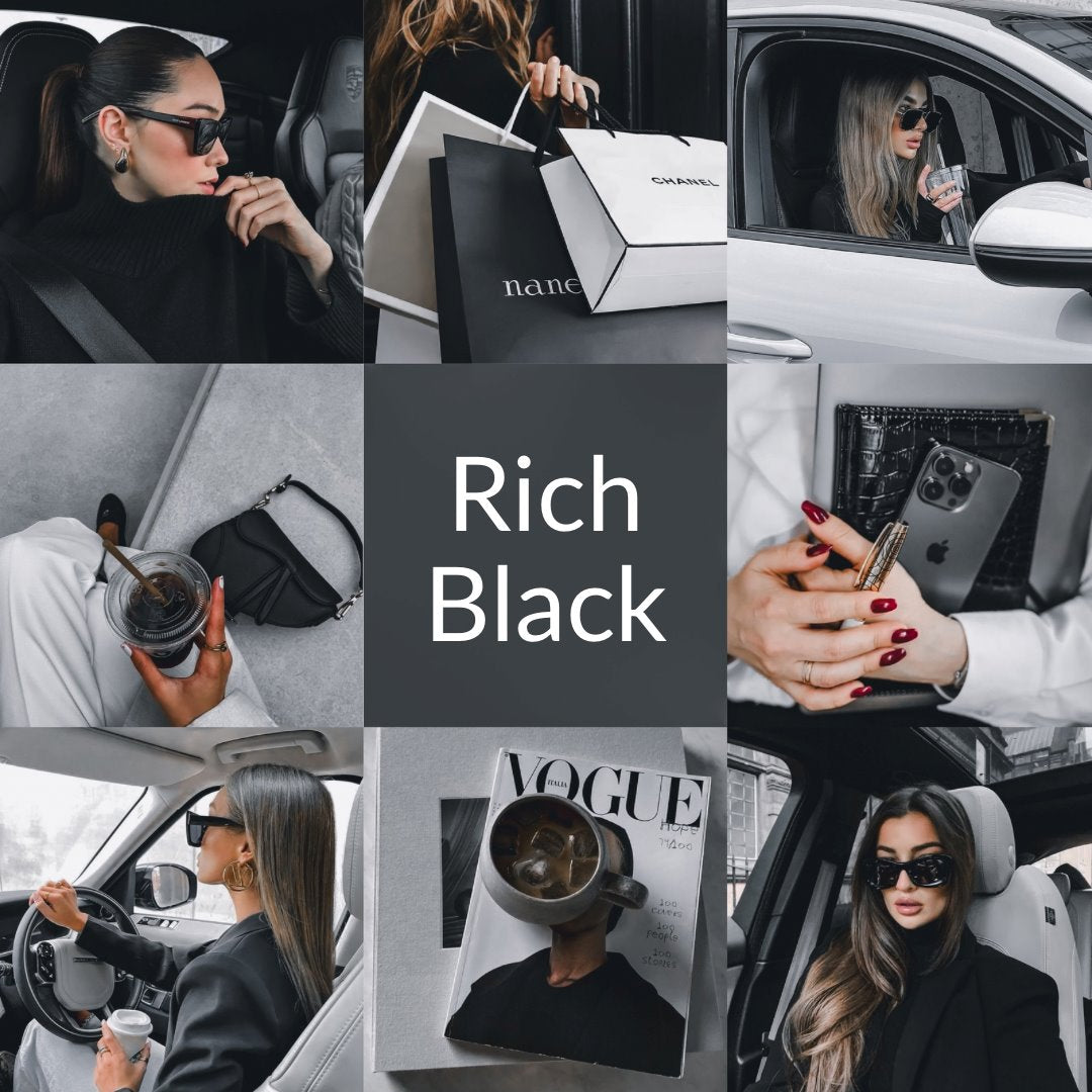 Rich Black Presets edital 