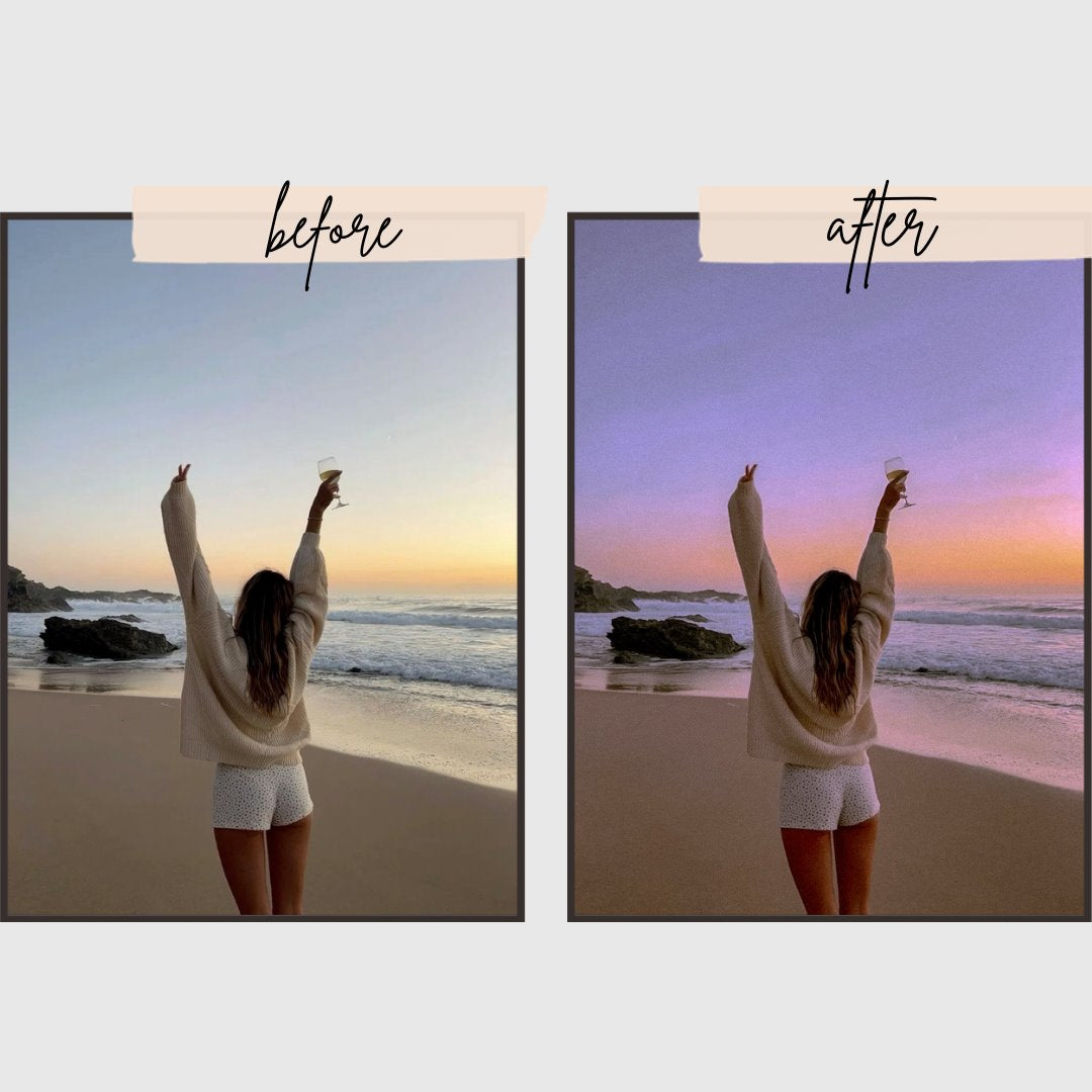 Sunset Presets edital 