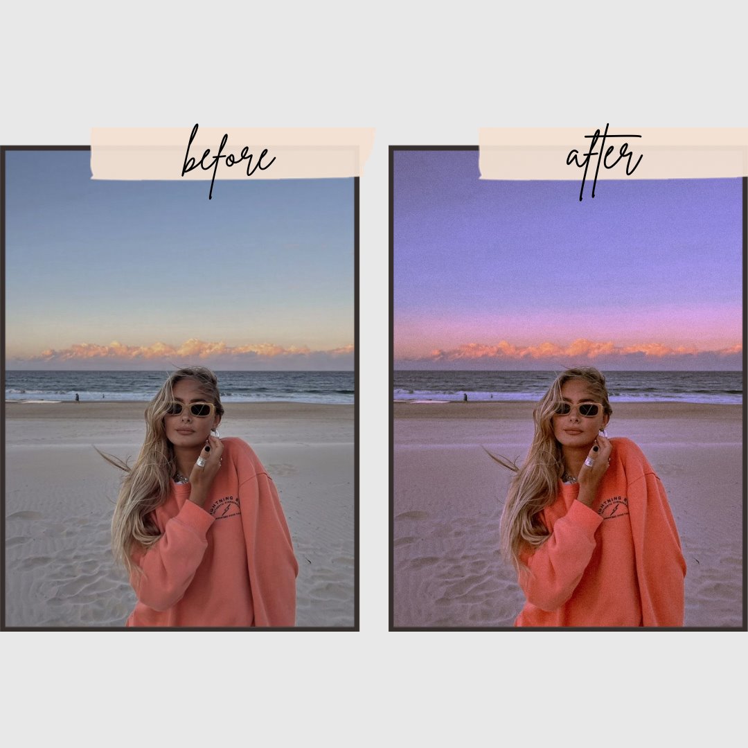 Sunset Presets edital 