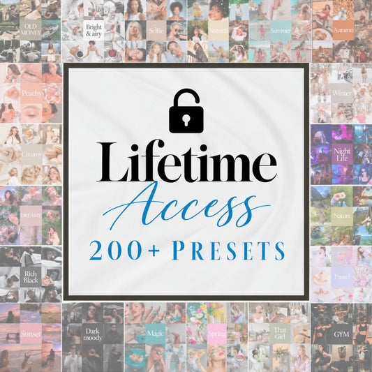 Unlock All Presets! Lightroom Presets Bundle edital 